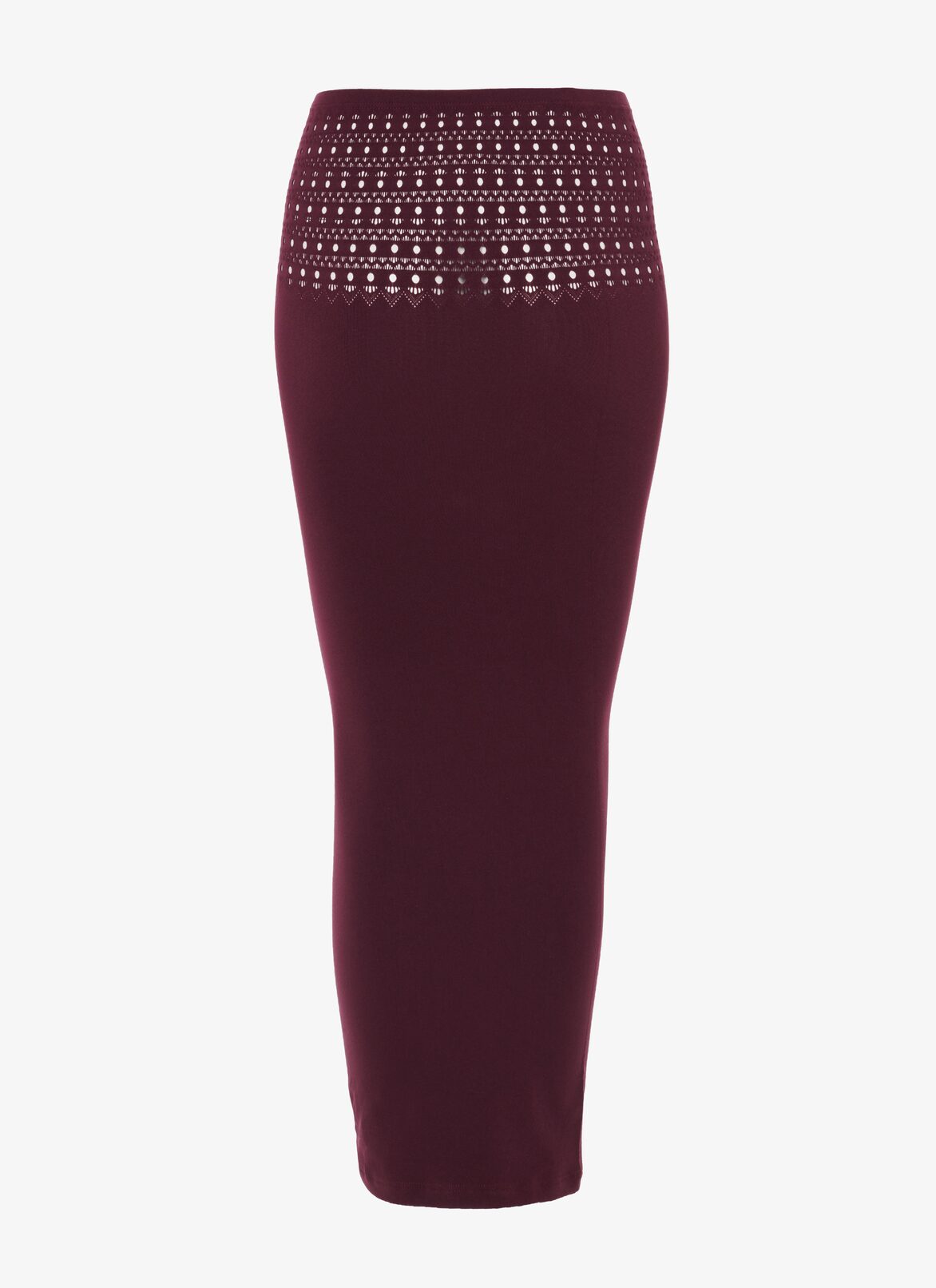SEAMLESS SWIMMING TUBE SKIRT ALAÏA AUBERGINE SEAMLESS SWIMMING TUBE SKIRT